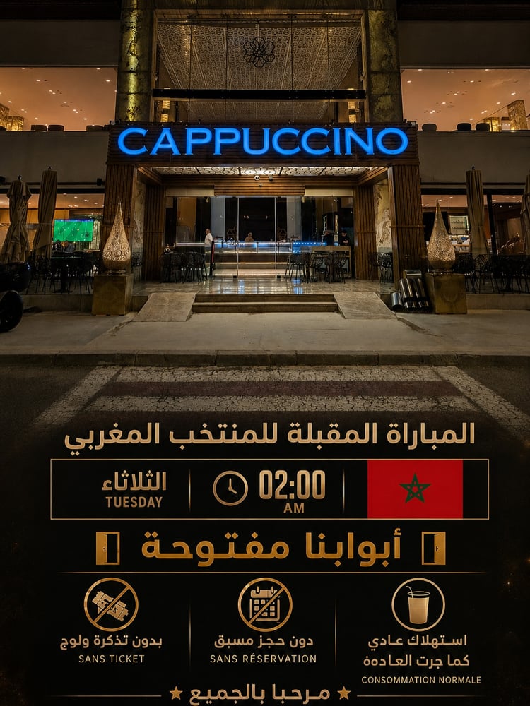 Cappuccino Tanger