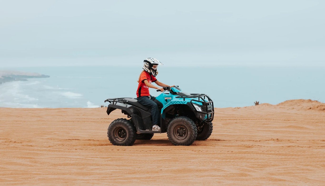 Quad-Tour in den Dünen, 1 Stunde (Timlalin Imsouane)