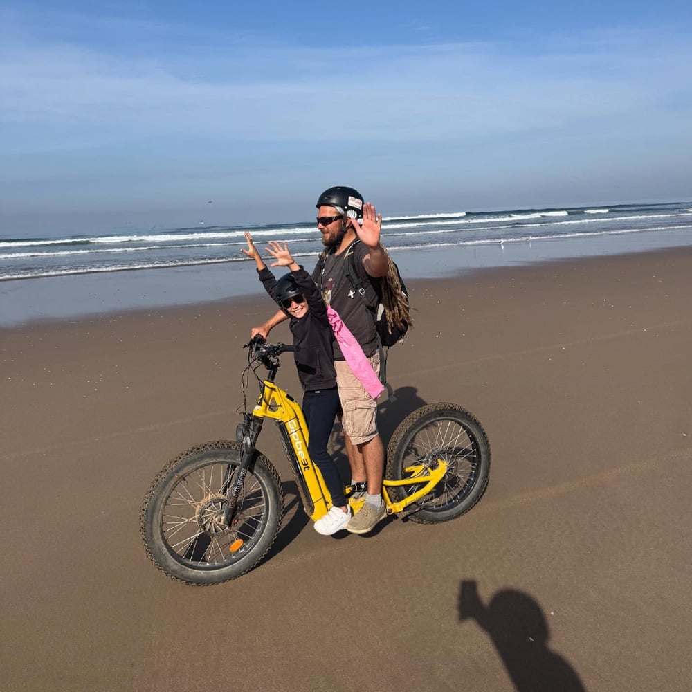 Electric Scooter Ride in Agadir