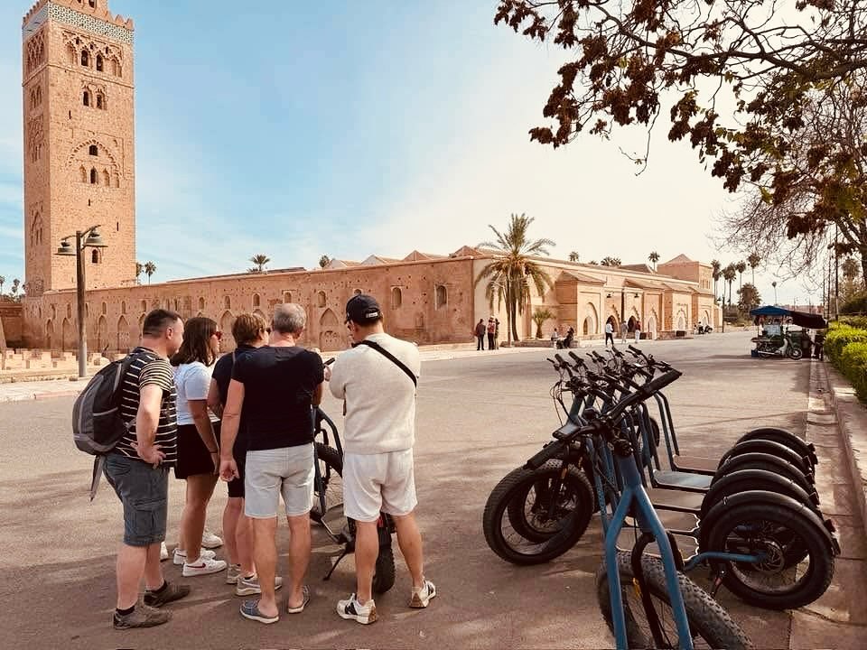 Electric Scooter Ride in Marrakech