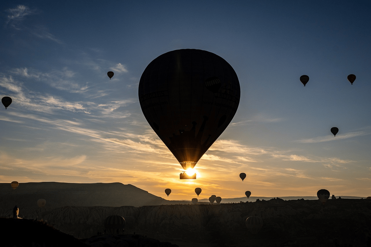 Hot Air Balloon in Marrakech