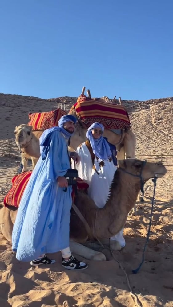 Camel Ride in Dakhla