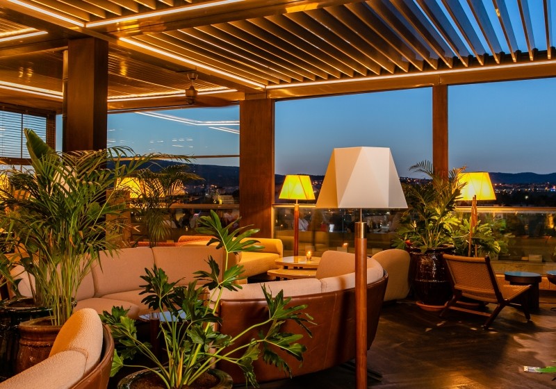 Jungle Rooftop at Hotel Sahrai