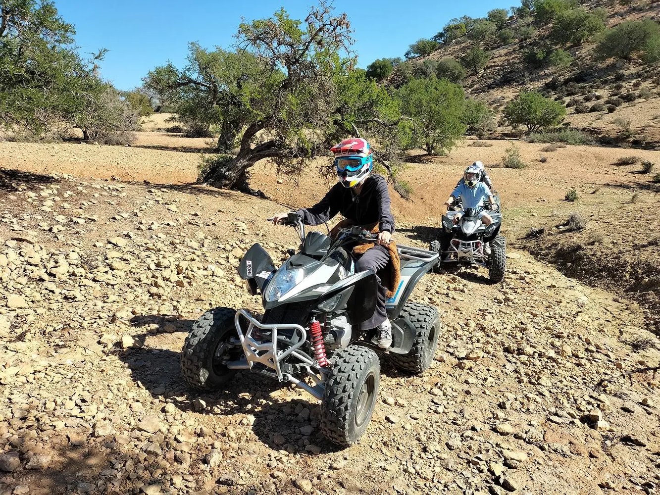 Quadrijden in Agadir