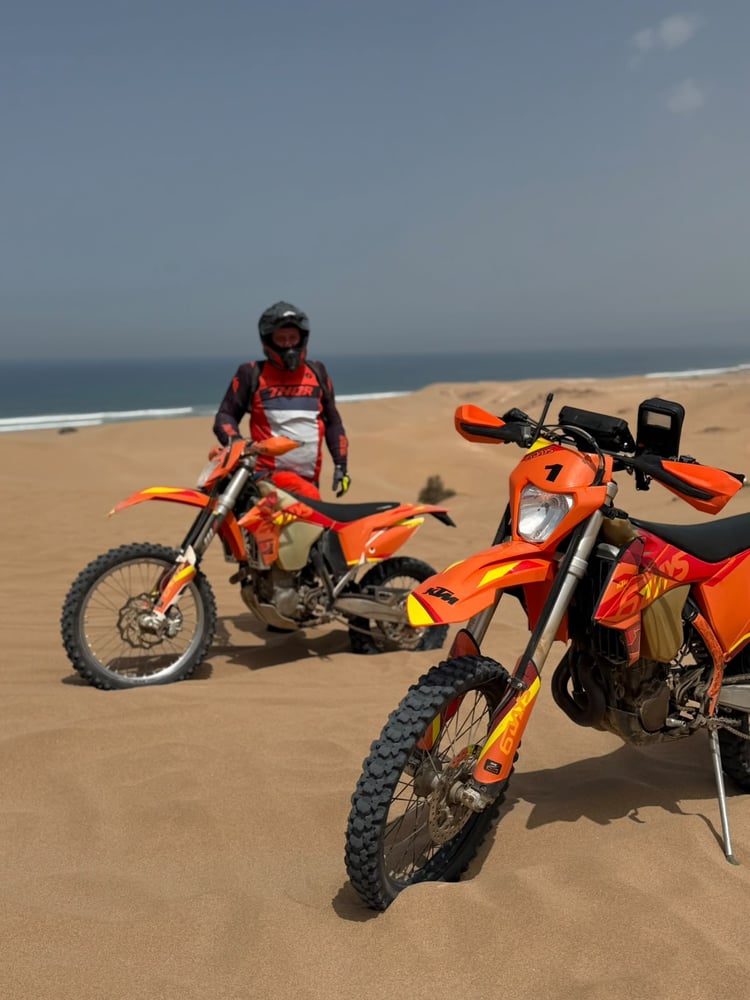Escursione in Moto Enduro ad Agadir