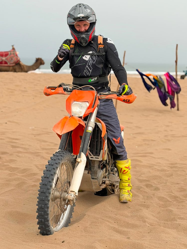 Escursione in Moto Enduro ad Agadir