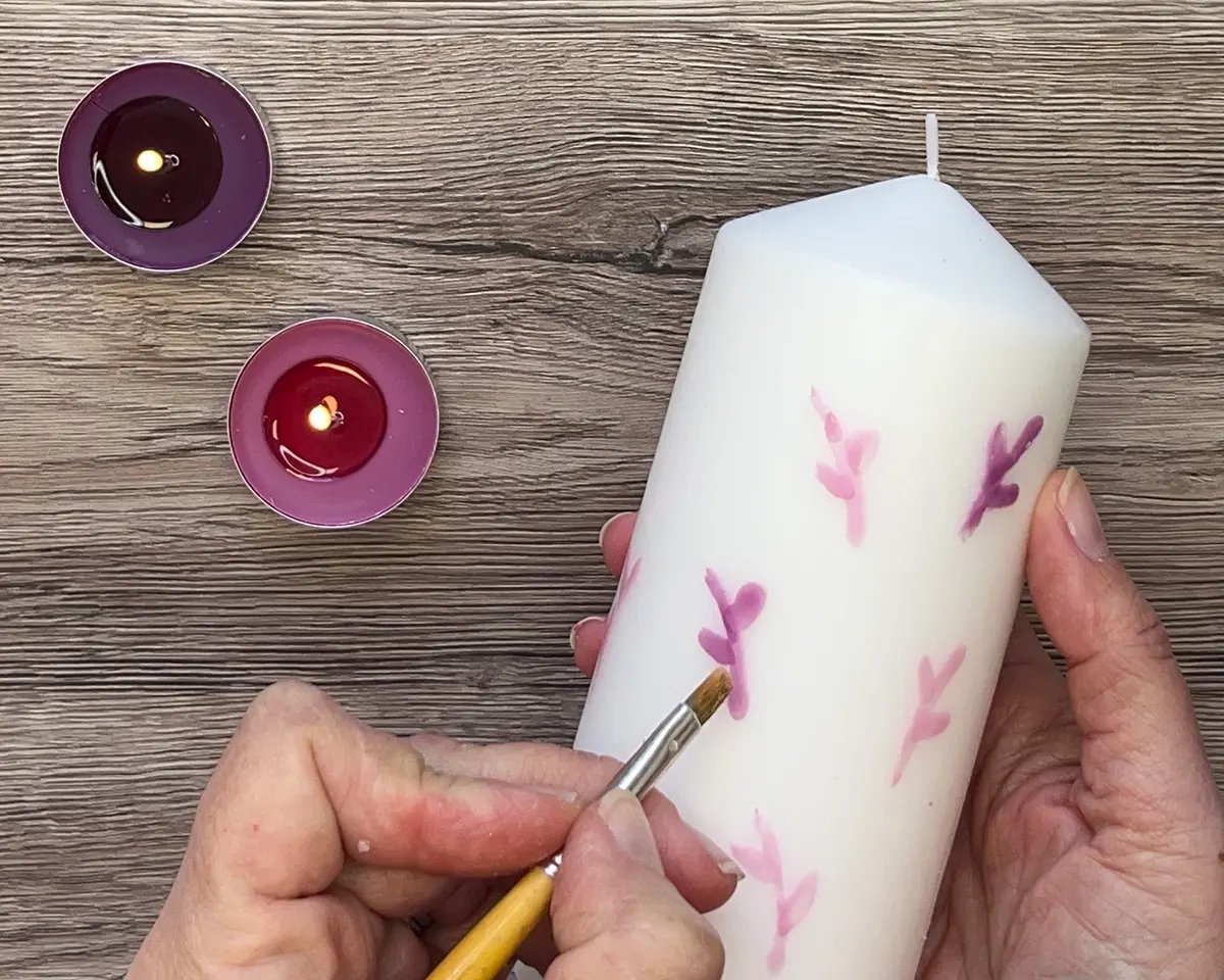 Candle Painting Workshop in Agadir