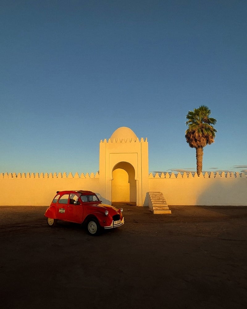 Tour in 2CV d'epoca a Marrakech