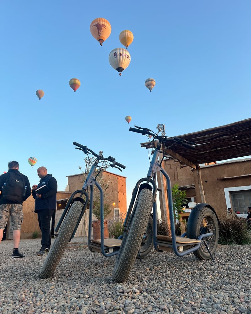 Electric Scooter Ride in Marrakech