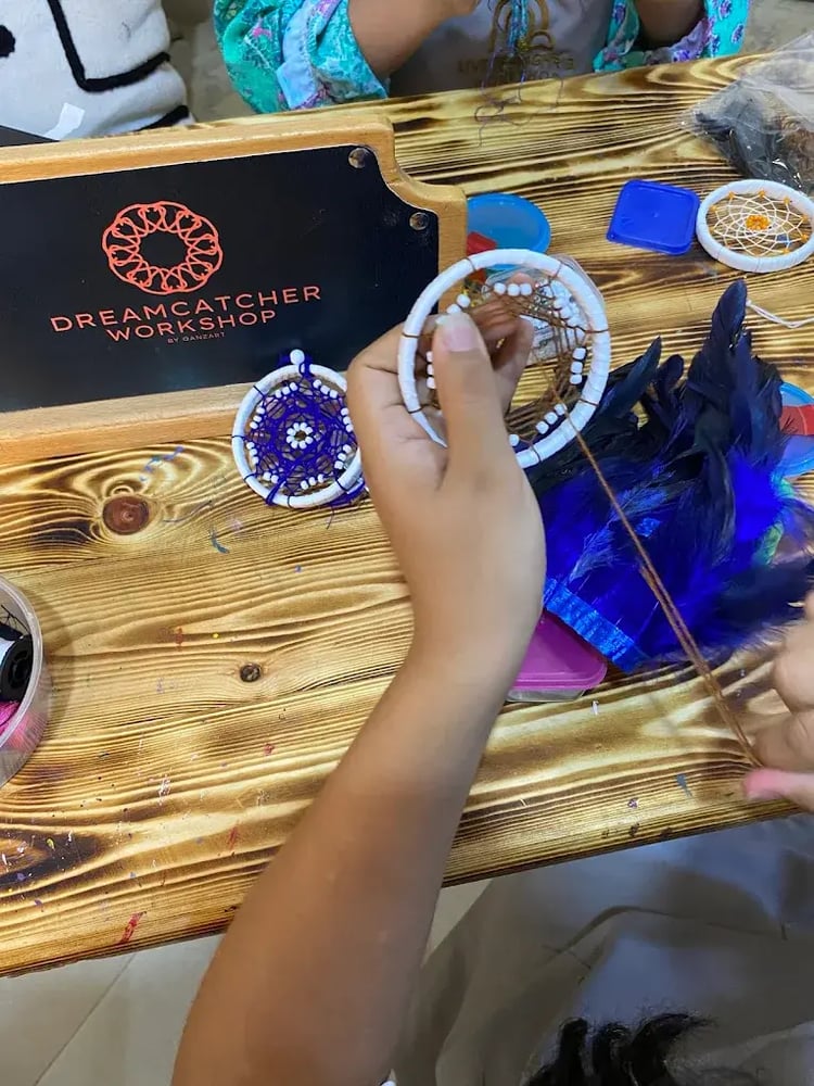 Dreamcatcher Making Workshop in Agadir