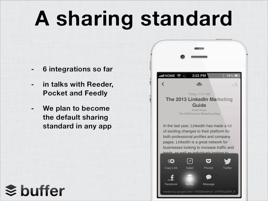 Product  slide screenshot