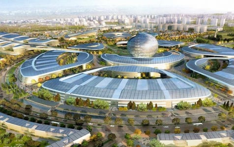 Expo-Zentrum. Nur-Sultan, Kasachstan