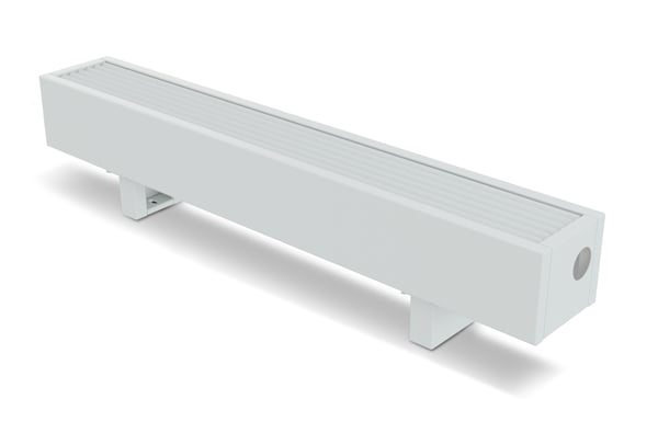 Standing convector SC 80-15-26.5 Color: white, RAL 9016