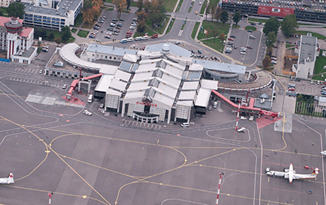 Aeroporto. Vilnius, Lituania