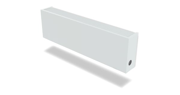 Wall mounted convector WMC 180-13-30 Color: white, RAL 9016