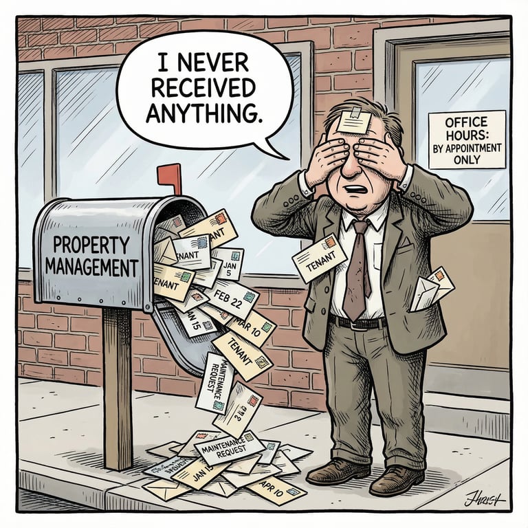 The Invisible Response Cartoon