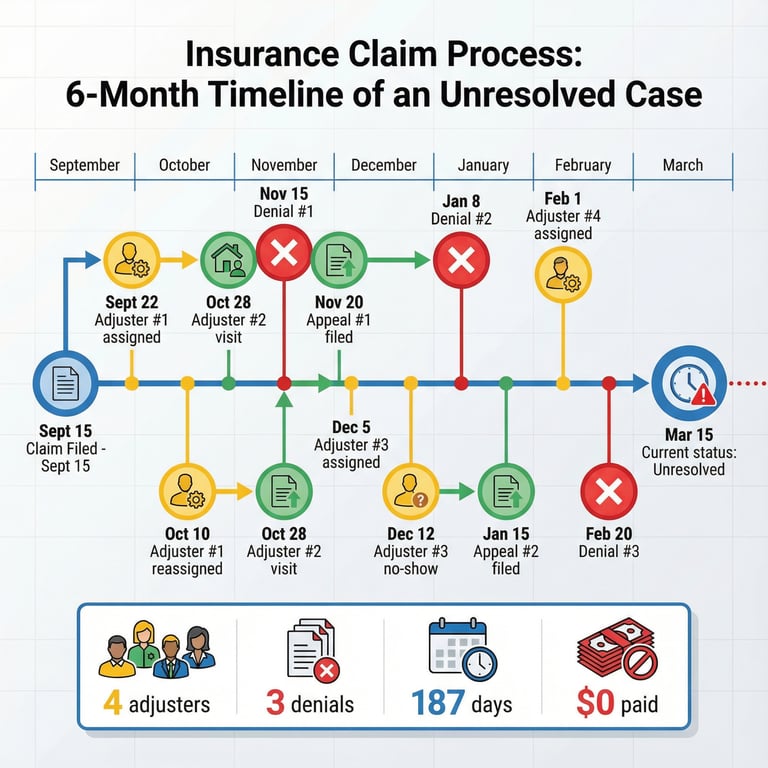 Insurance Claim Timeline