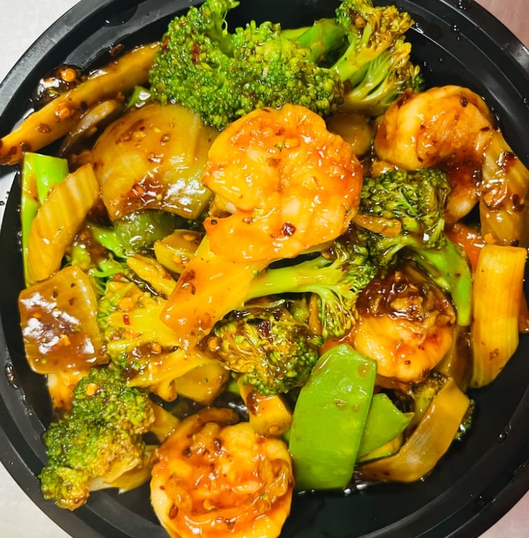 SF1. Shrimp w. Garlic Sauce 鱼香虾