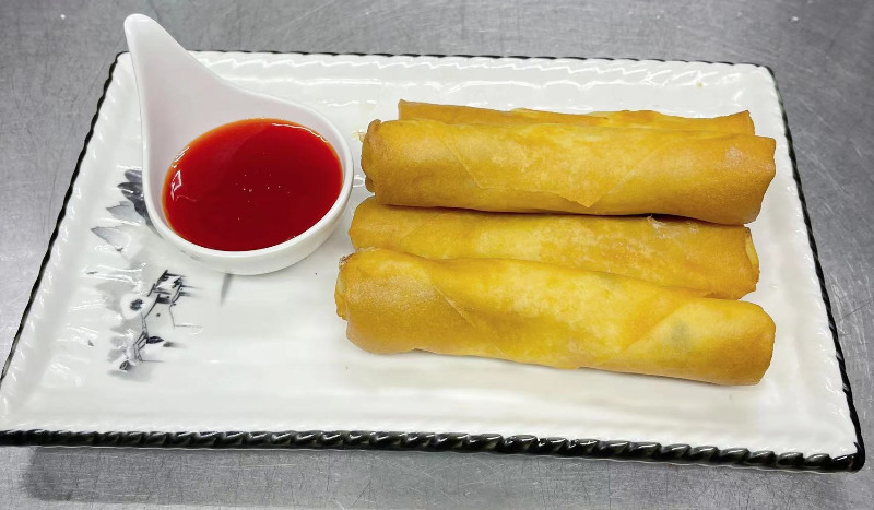 A3. 蟹春 (4 条)<br>치즈 에그롤 <br> Cheese & Crab Meat Egg Roll (4)