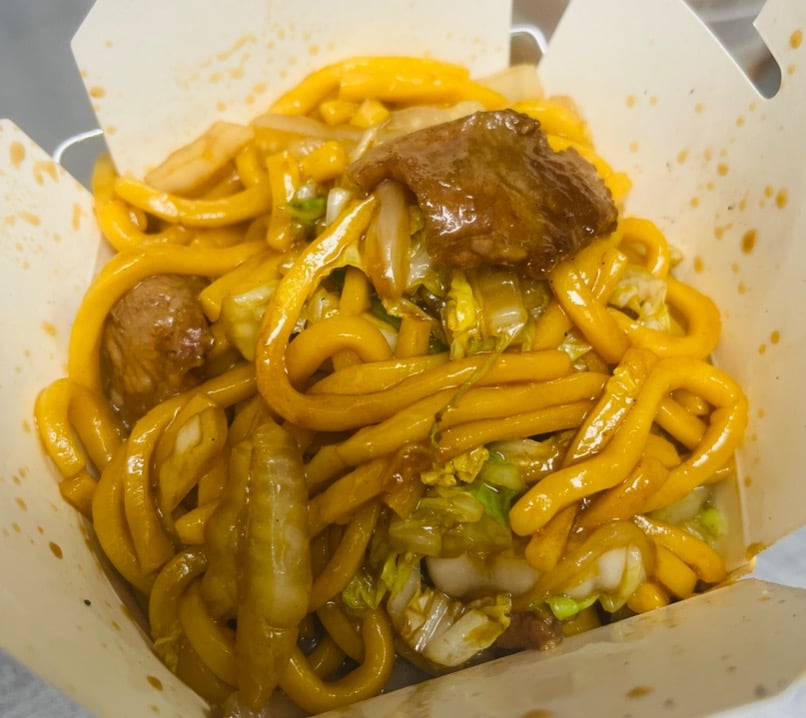 19. 牛捞面 Beef Lo Mein