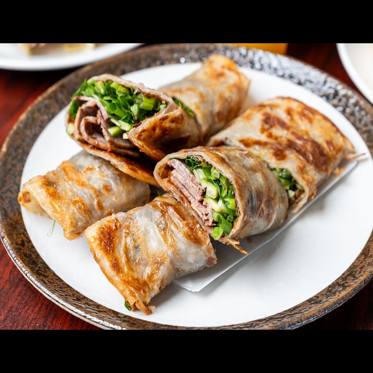 J1. 牛肉卷饼 Beef Roll