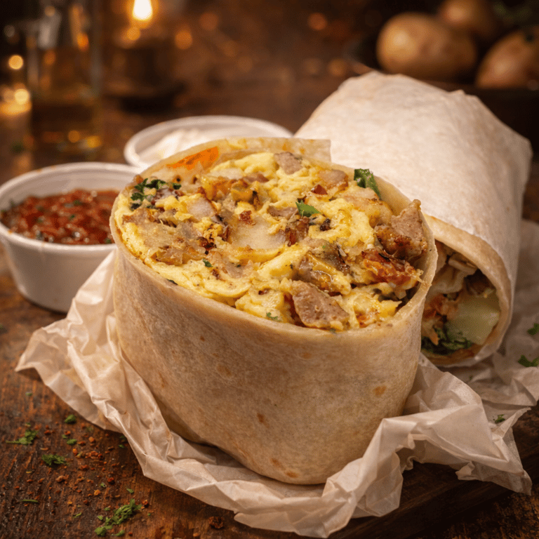 Black Butte Breakfast Burrito