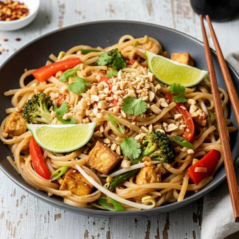 N01. Vegetable Pad Thai