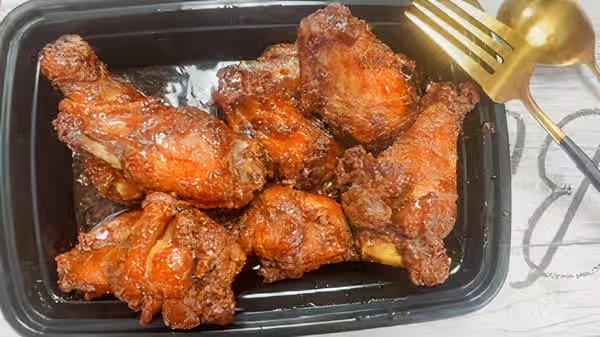 19. Chicken Wings with Sticky Sauce