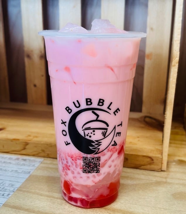 Dragon Fruit Milk Tea