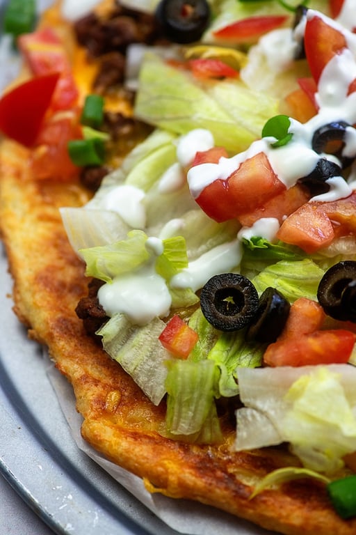 Taco Pizza - Round