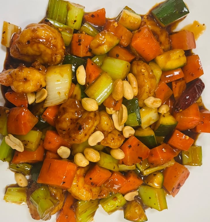 L18. Kung Pao Shrimp 宫保虾