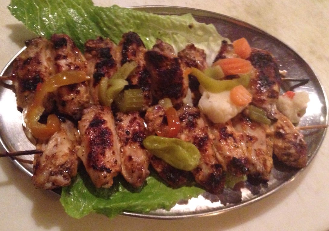 Grilled Wings Kabobs Image