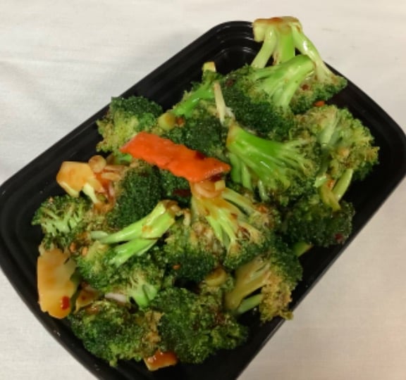 Broccoli with Garlic Sauce   鱼香芥兰