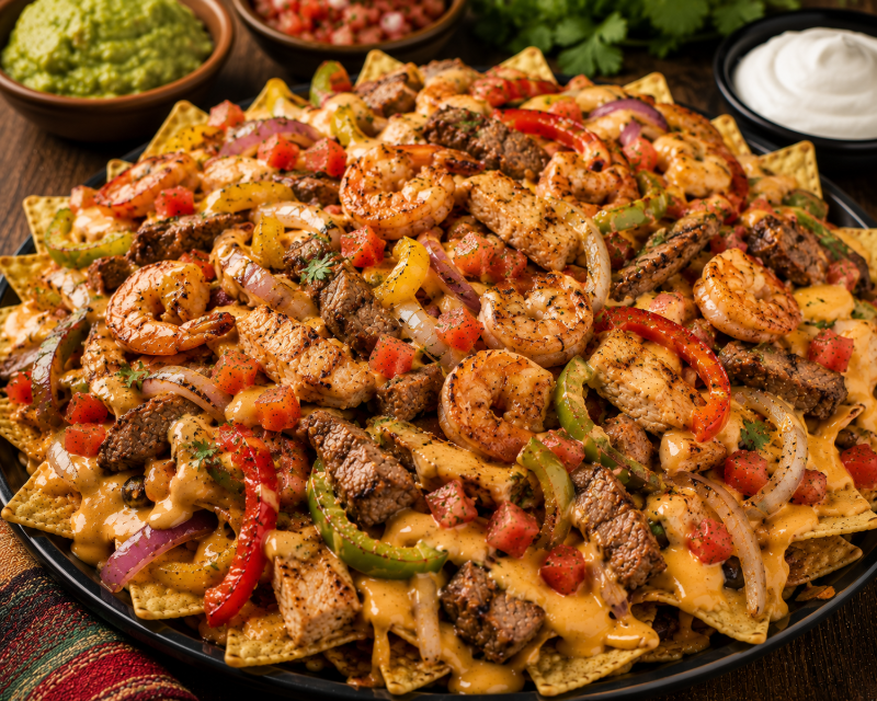 Fajita Mix Nachos