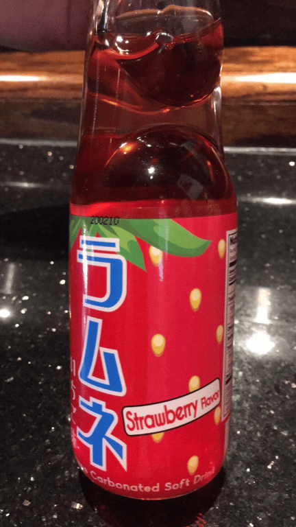 Strawberry Japanese Soda