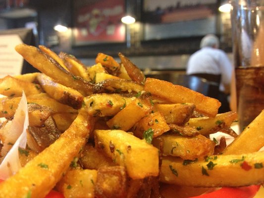 Basket of Garlic Fries Image