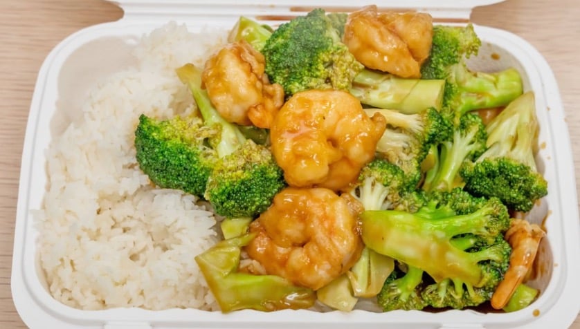 105. Shrimp with Broccoli