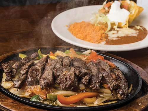 Steak Sizzling Fajitas