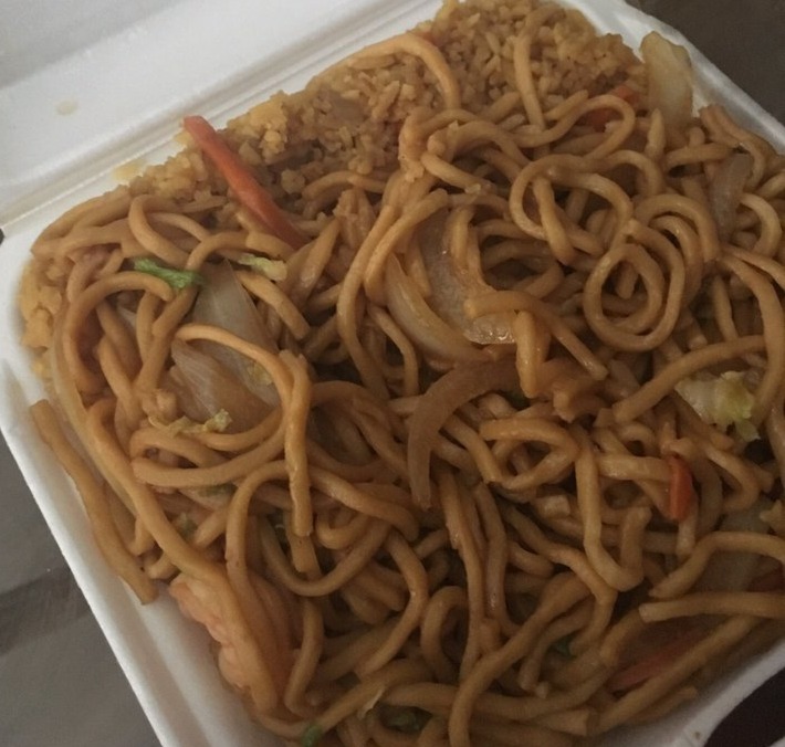 Lo Mein with Fried Rice
China Garden - 2550 W Colonial Dr, Orlando
