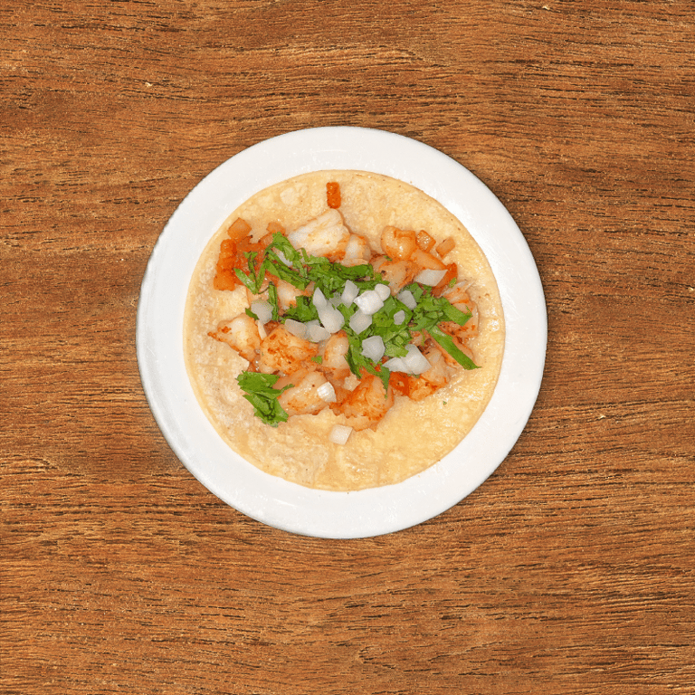 Shrimp Taco (Corn Tortilla)