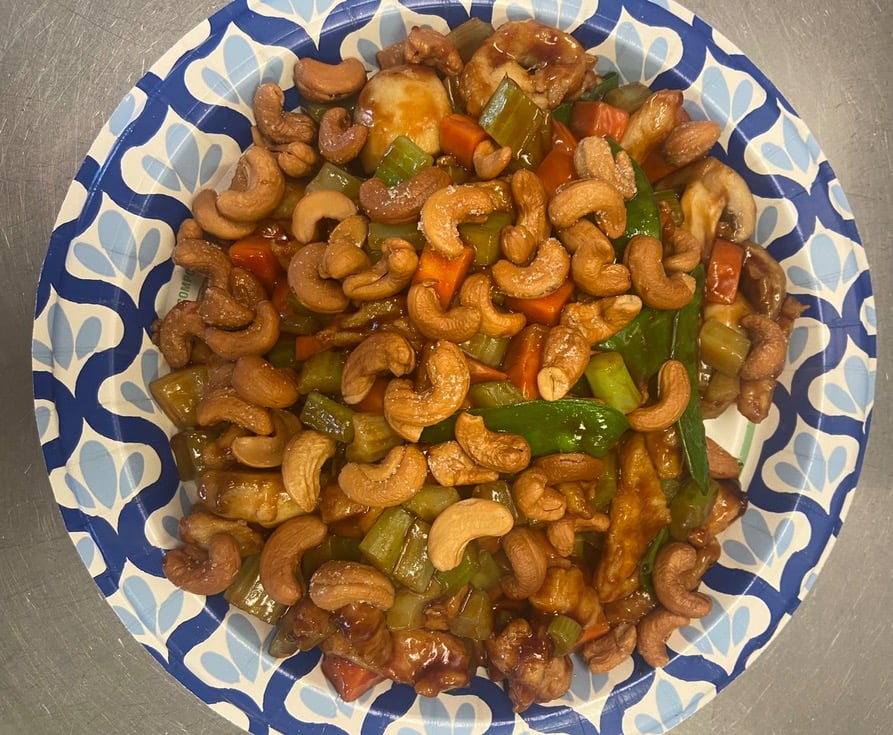 58. 腰果鸡丁<br>Diced Chicken with Cashew Nuts