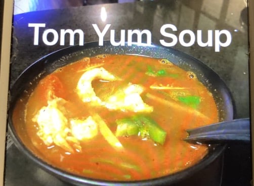 1. Seafood Tom Yum Soup