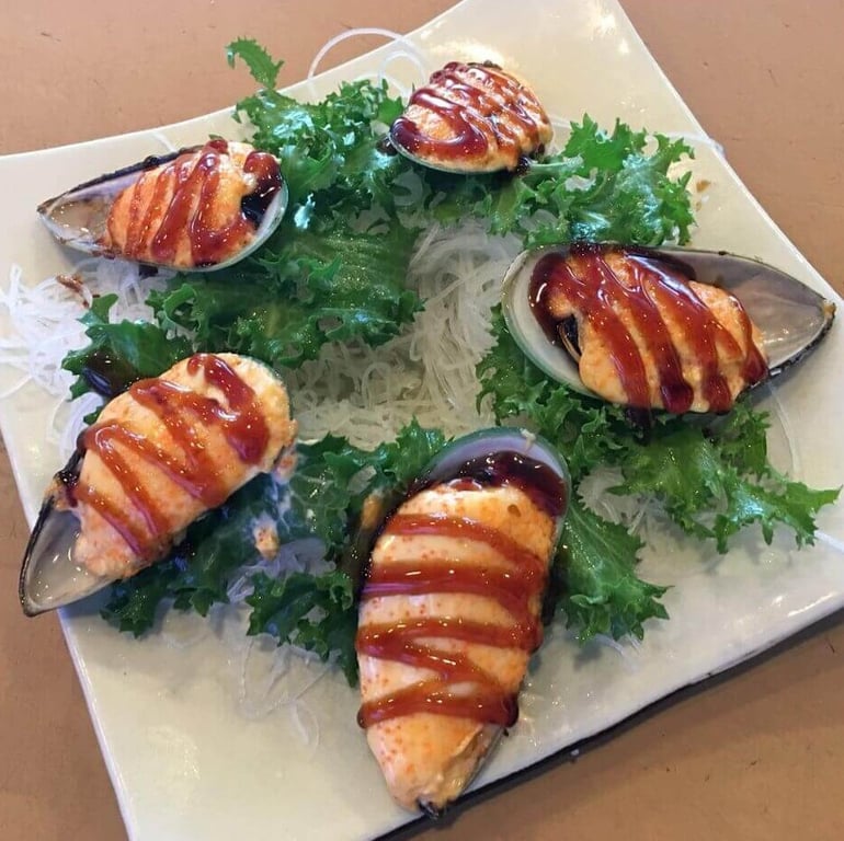 Grilled New Zealand Mussel