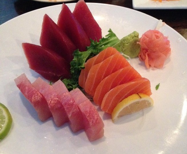 4. Tri Color Sashimi