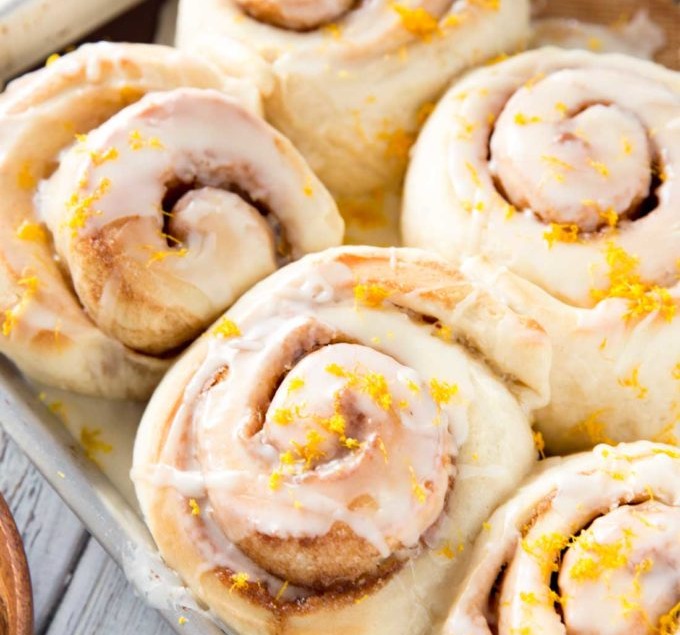 Orange Rolls (per 1/2 dozen)