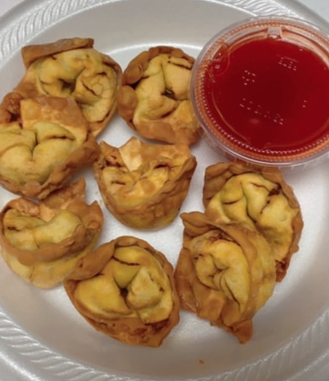 4. 炸云吞 Fried Wonton (8)