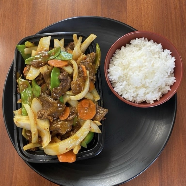 74. Beef w. Curry Sauce