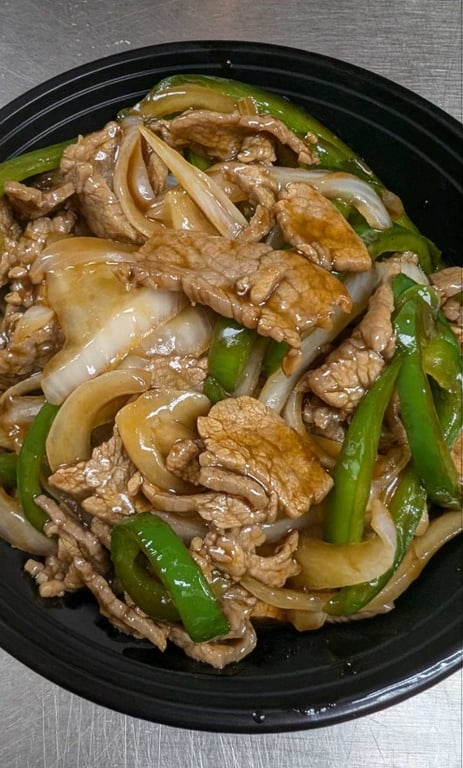 Beef with Green Pepper 青椒牛