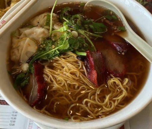 74. BBQ Pork w. Wonton