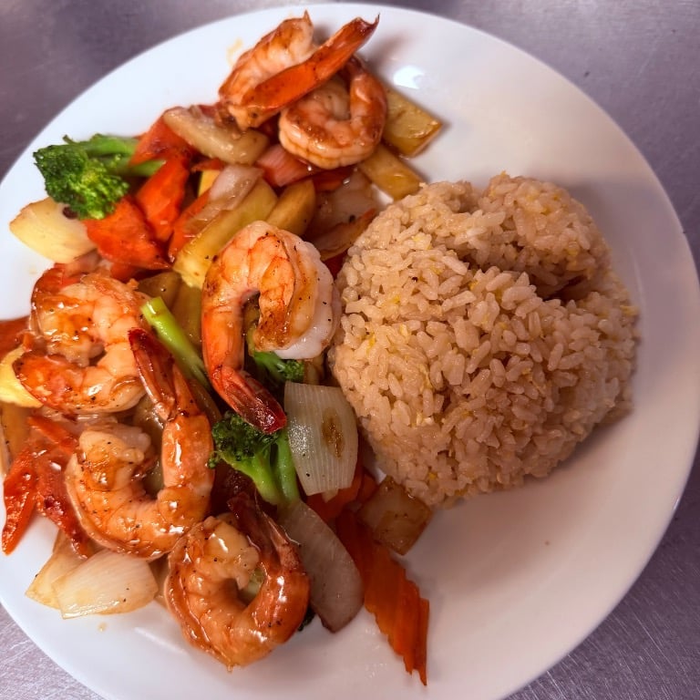 L 4. Hibachi Shrimp